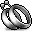 메탈실버 이어링